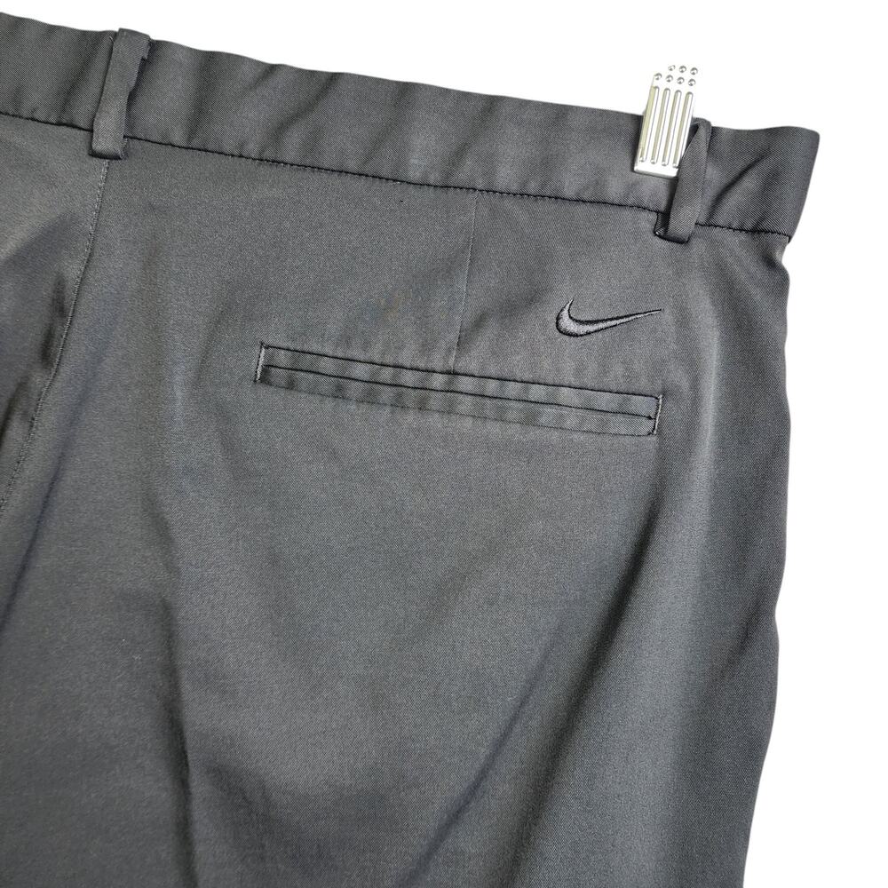 Nike Golf Mens Flex Dri Fit Golf Pant Size 38 X 32 Black Flat Front Standard Fit - Picture 6 of 15